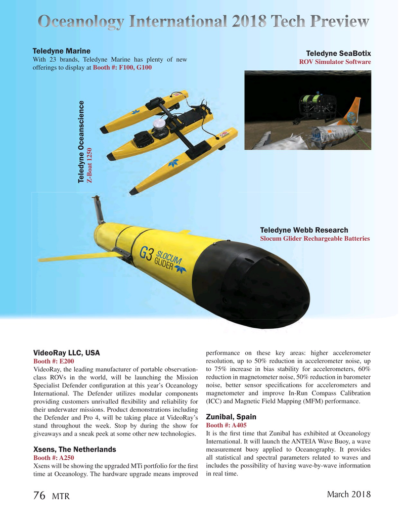 Marine Technology Magazine, page 76,  Mar 2018