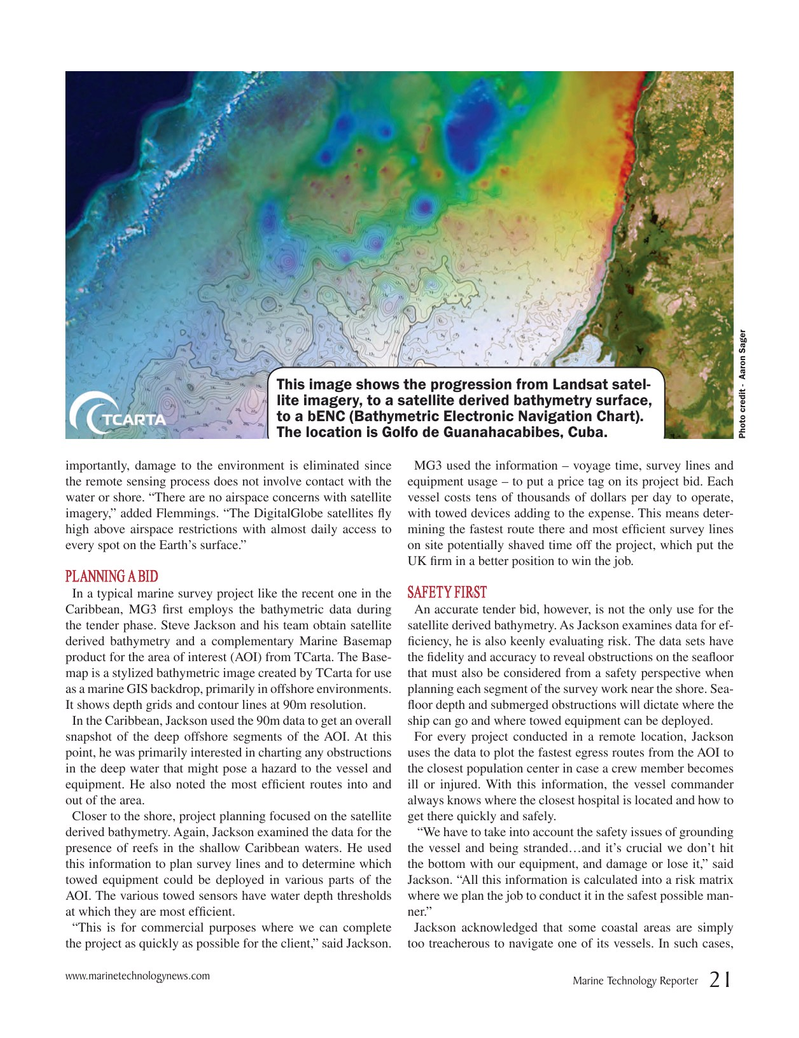 Marine Technology Magazine, page 21,  Apr 2018
