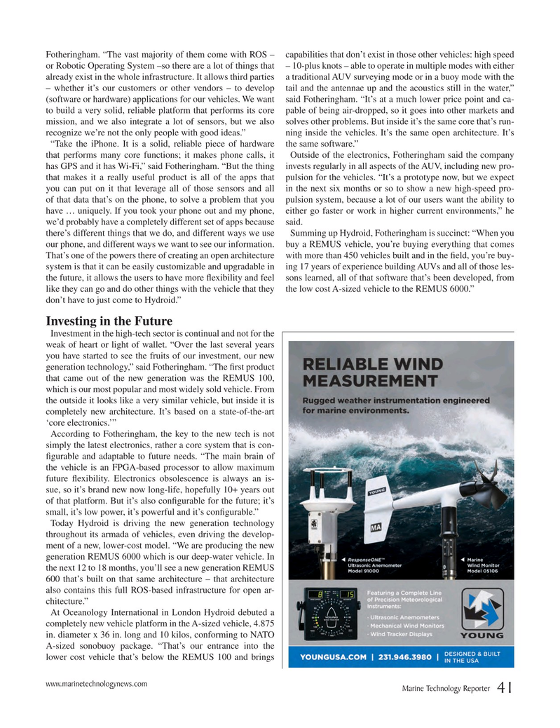 Marine Technology Magazine, page 41,  Jun 2018