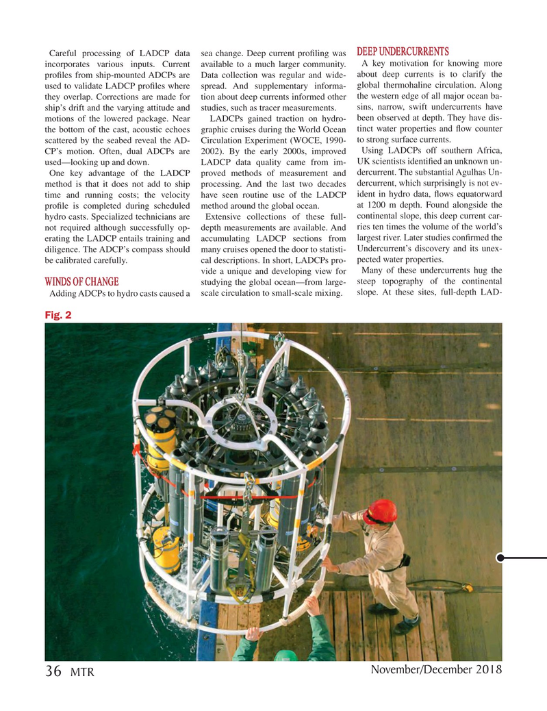 Marine Technology Magazine, page 36,  Nov 2018