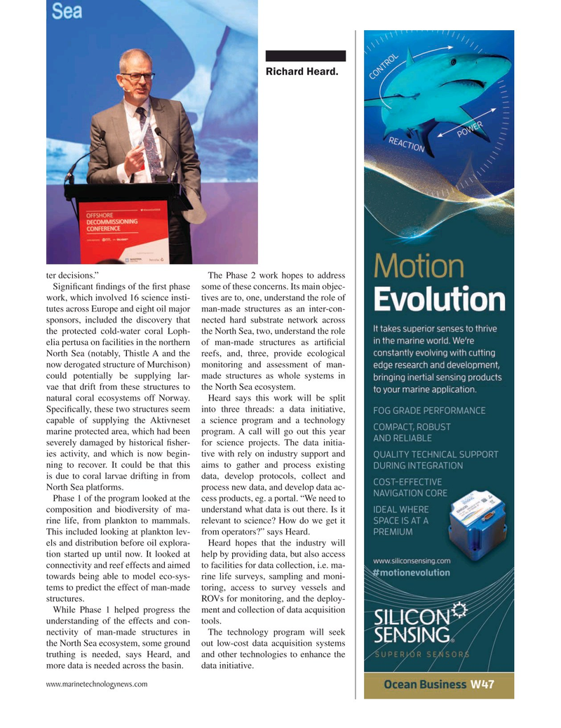 Marine Technology Magazine, page 23,  Mar 2019