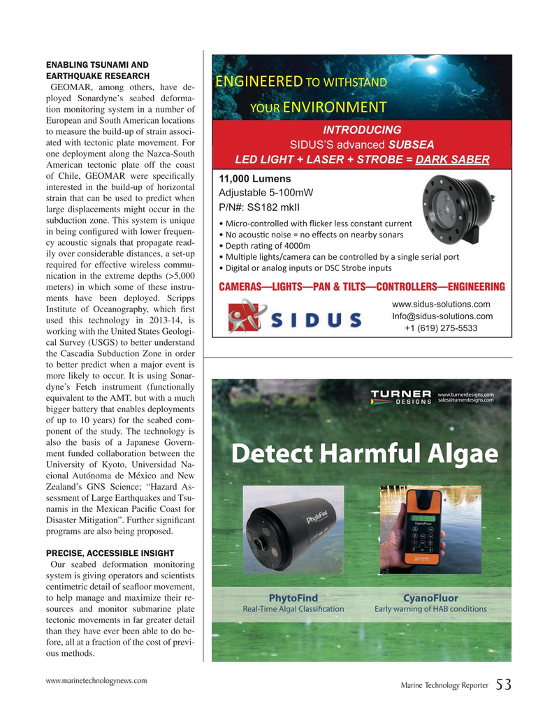 Marine Technology Magazine, page 53,  Mar 2019