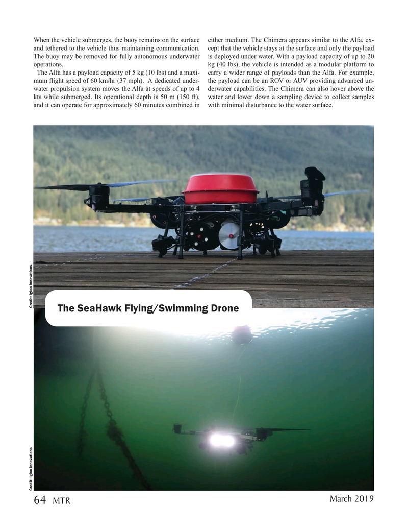 Marine Technology Magazine, page 64,  Mar 2019