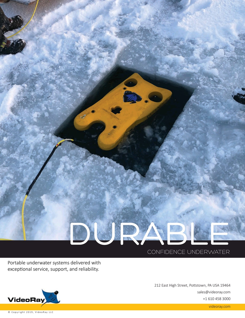 Marine Technology Magazine, page 2nd Cover,  Apr 2019
