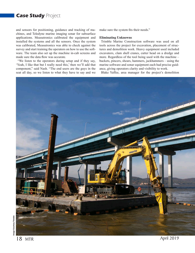 Marine Technology Magazine, page 18,  Apr 2019