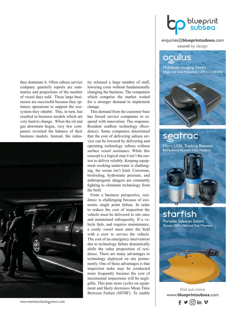 Marine Technology Magazine, page 25,  Apr 2019