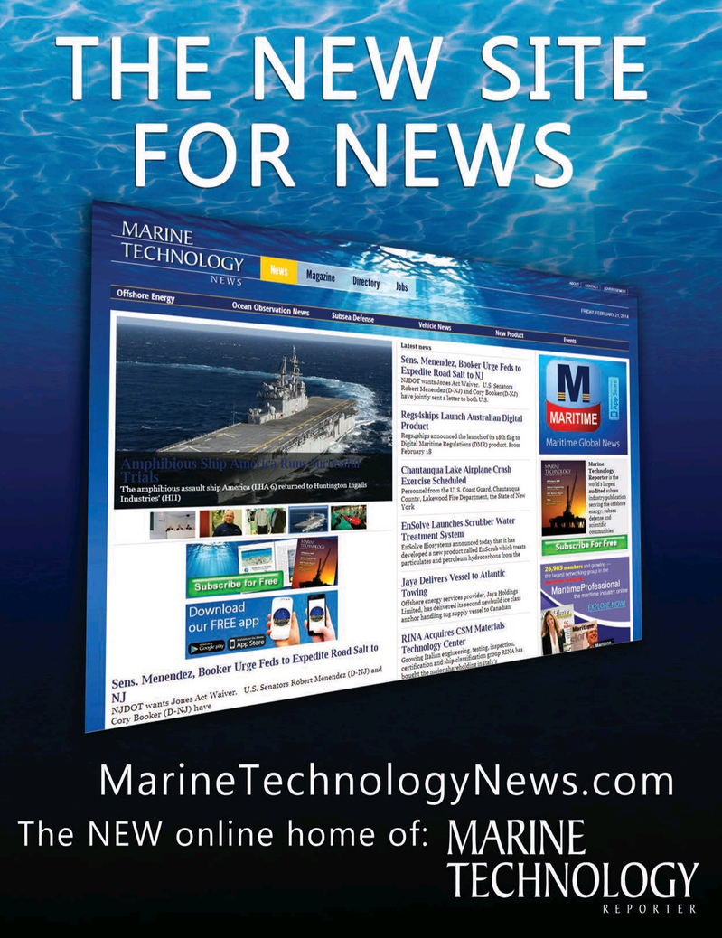 Marine Technology Magazine, page 29,  Apr 2019