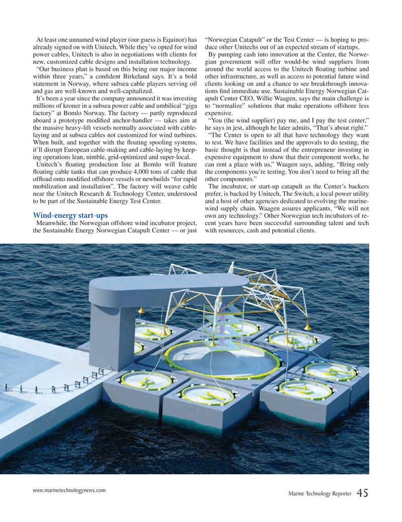 Marine Technology Magazine, page 45,  Apr 2019
