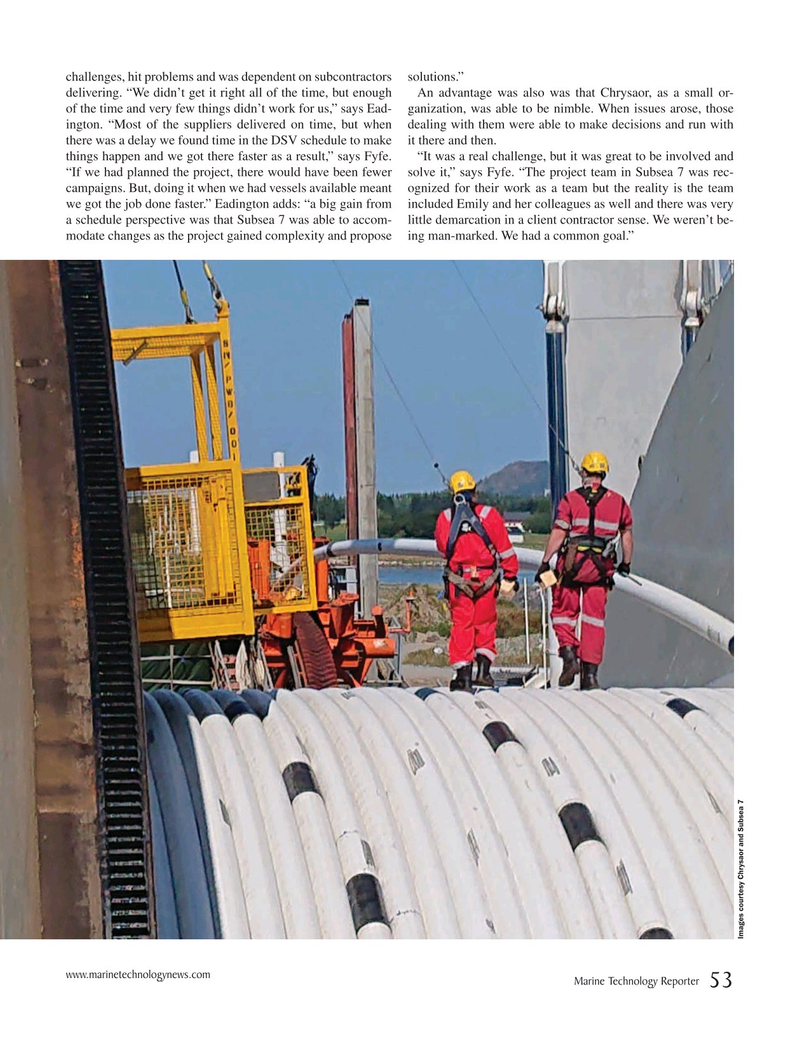 Marine Technology Magazine, page 53,  May 2019