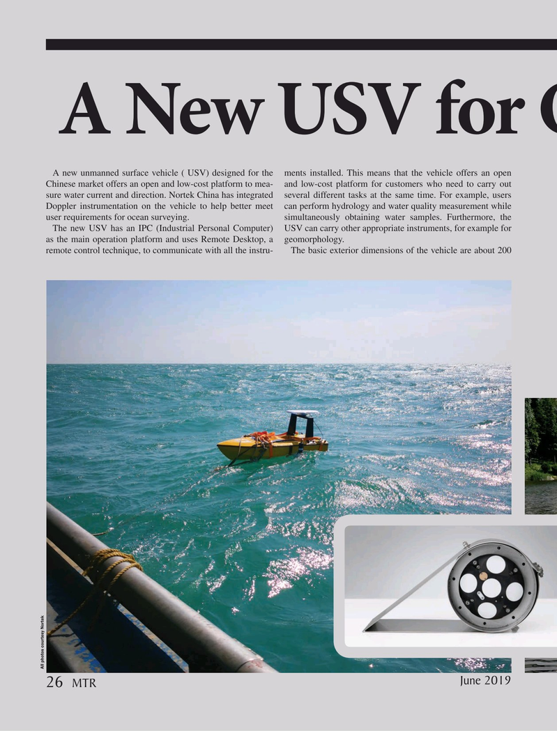 Marine Technology Magazine, page 26,  Jun 2019