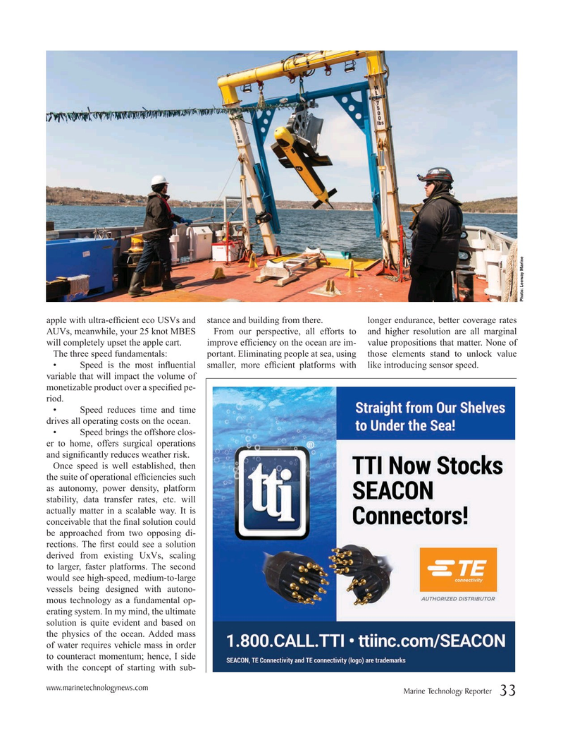 Marine Technology Magazine, page 33,  Jun 2019