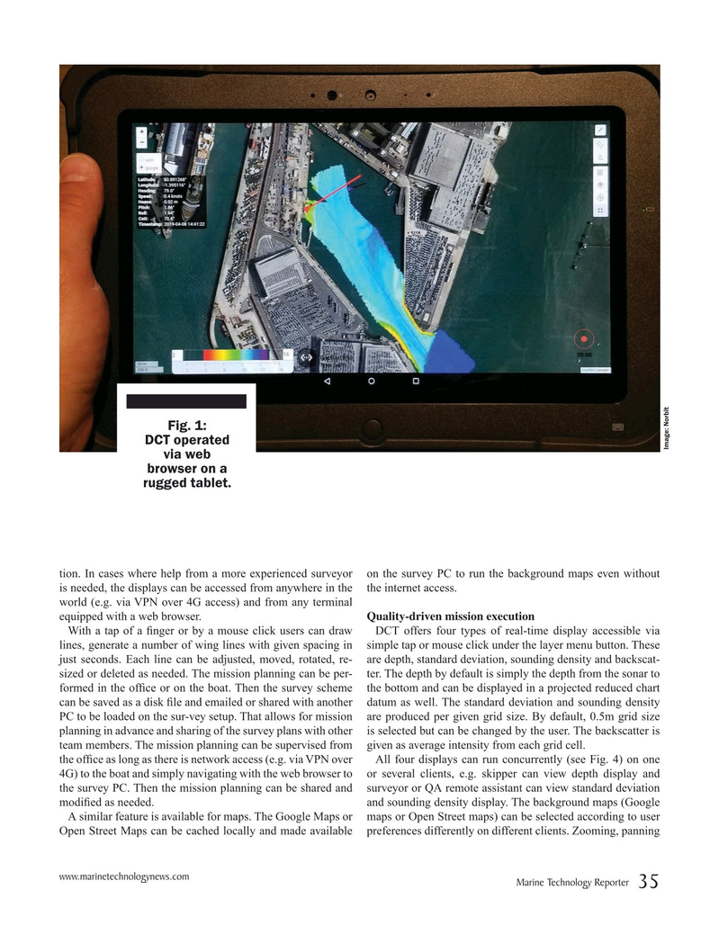 Marine Technology Magazine, page 35,  Jun 2019