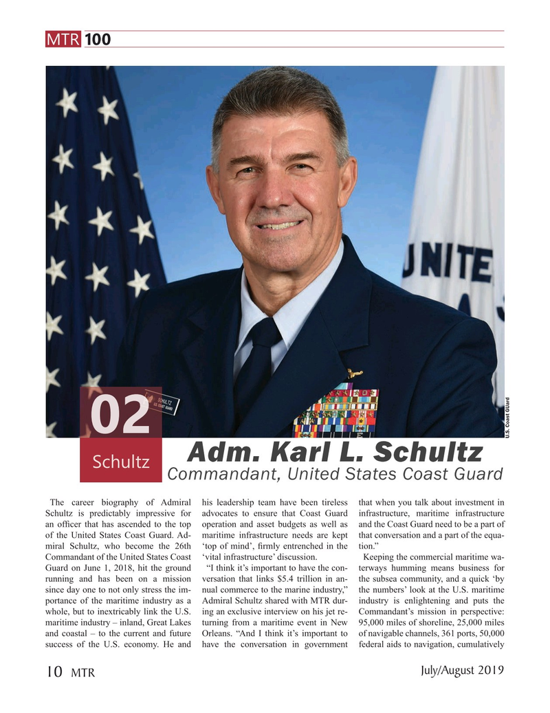 Marine Technology Magazine, page 10,  Jul 2019