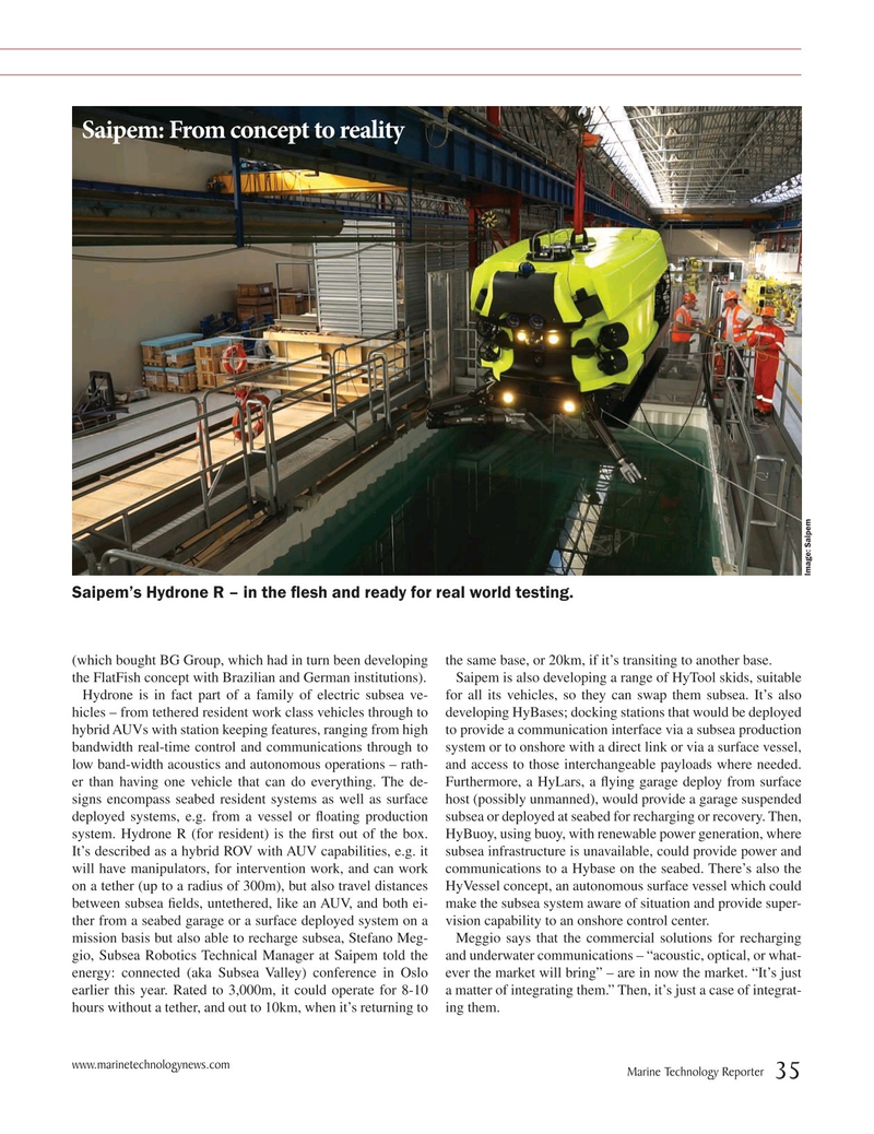 Marine Technology Magazine, page 35,  Jul 2019