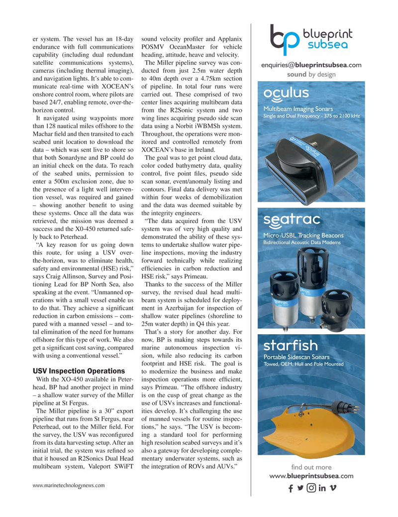 Marine Technology Magazine, page 39,  Sep 2019