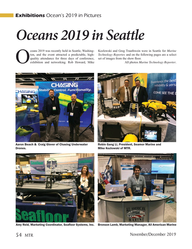 Marine Technology Magazine, page 54,  Nov 2019