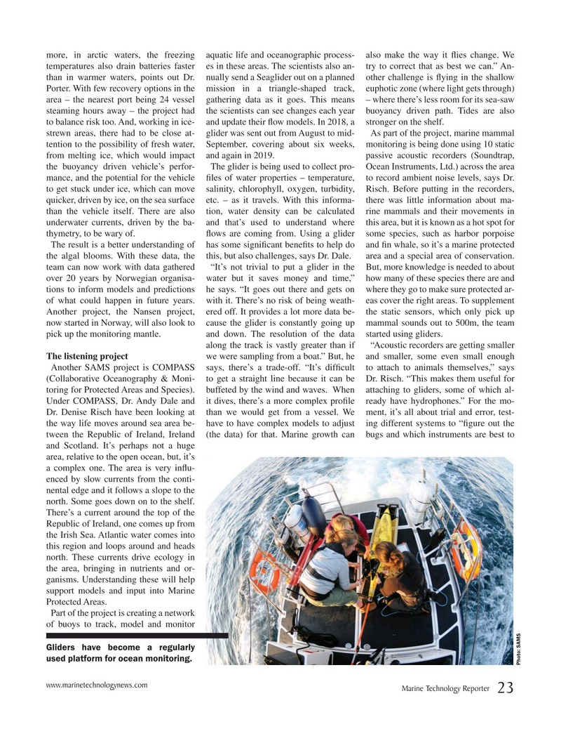 Marine Technology Magazine, page 23,  Jan 2020
