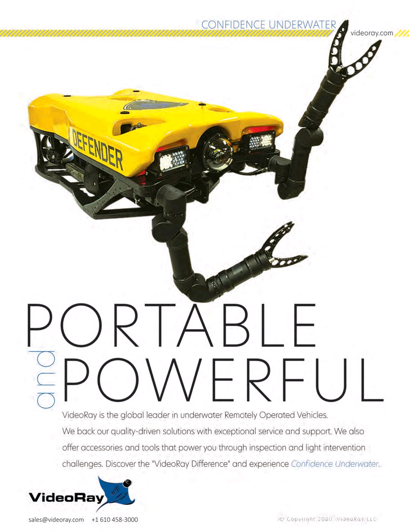 Marine Technology Magazine, page 2nd Cover,  Mar 2020