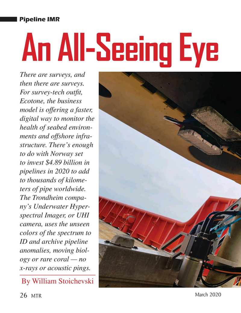 Marine Technology Magazine, page 26,  Mar 2020