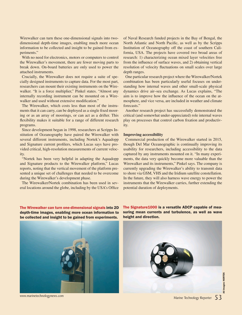 Marine Technology Magazine, page 53,  Mar 2020