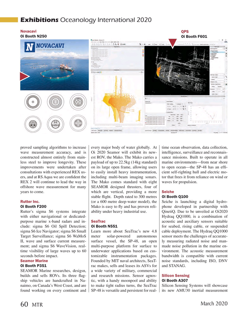 Marine Technology Magazine, page 60,  Mar 2020