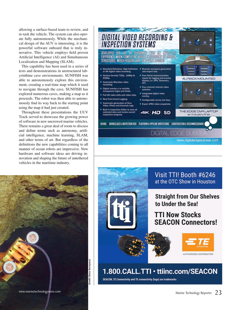 Marine Technology Magazine, page 23,  Apr 2020