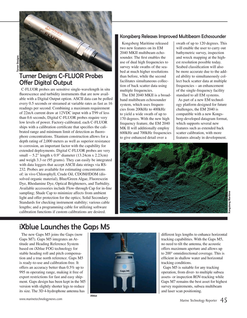 Marine Technology Magazine, page 45,  Apr 2020