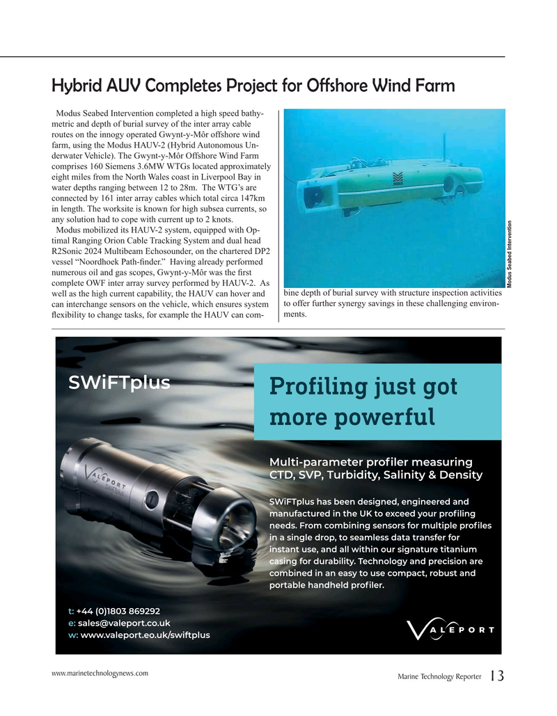 Marine Technology Magazine, page 13,  Jun 2020