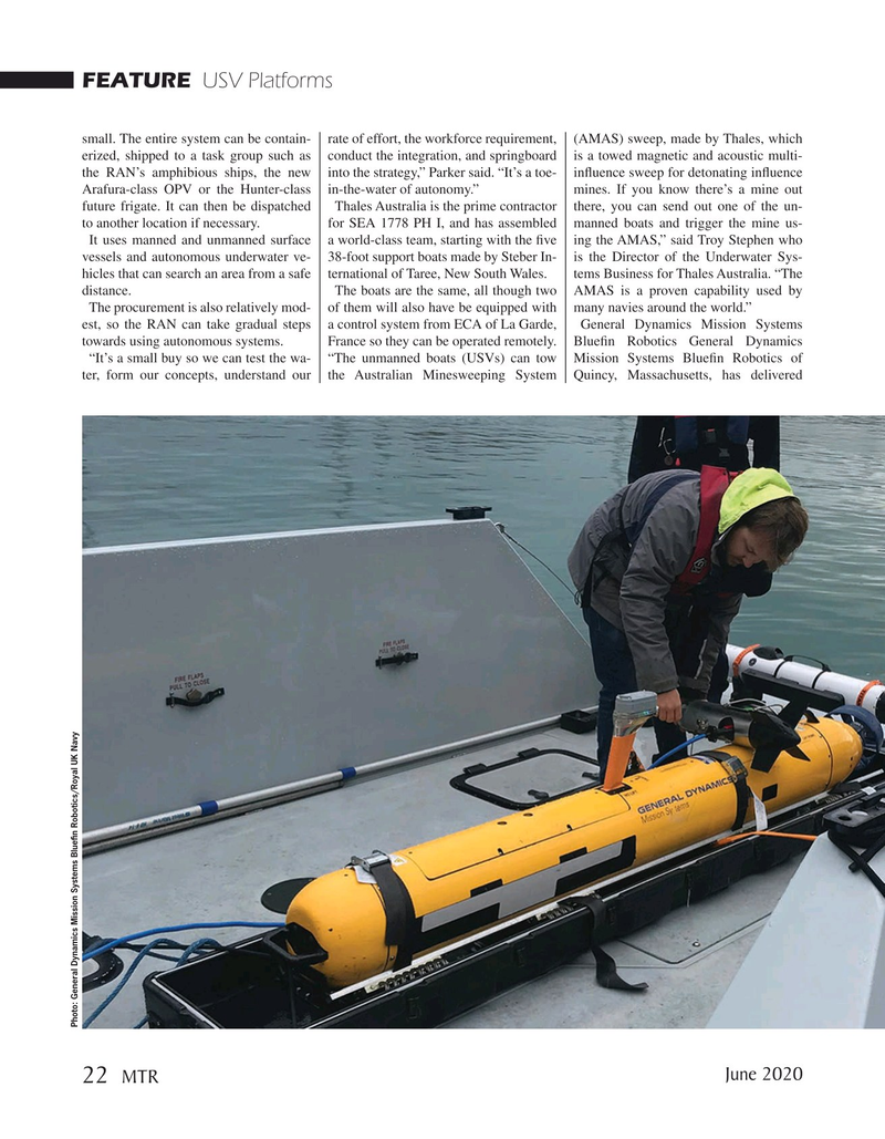 Marine Technology Magazine, page 22,  Jun 2020