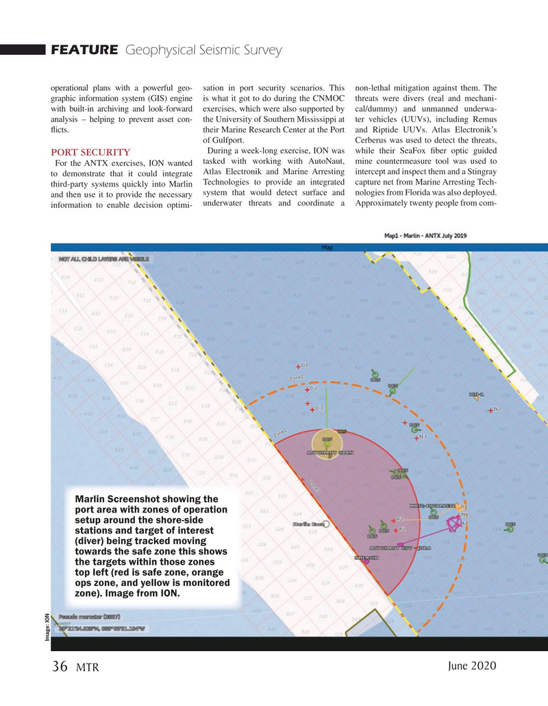 Marine Technology Magazine, page 36,  Jun 2020