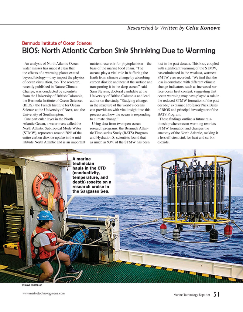 Marine Technology Magazine, page 51,  Jun 2020