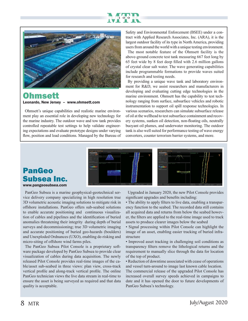 Marine Technology Magazine, page 8,  Jul 2020