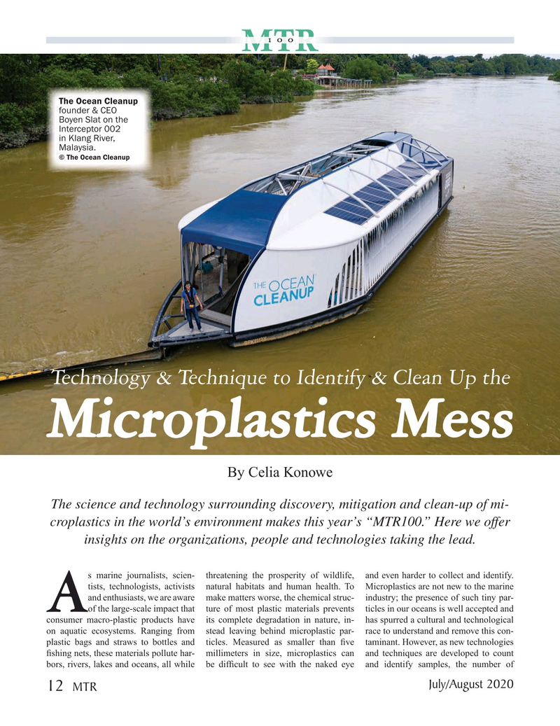 Marine Technology Magazine, page 12,  Jul 2020