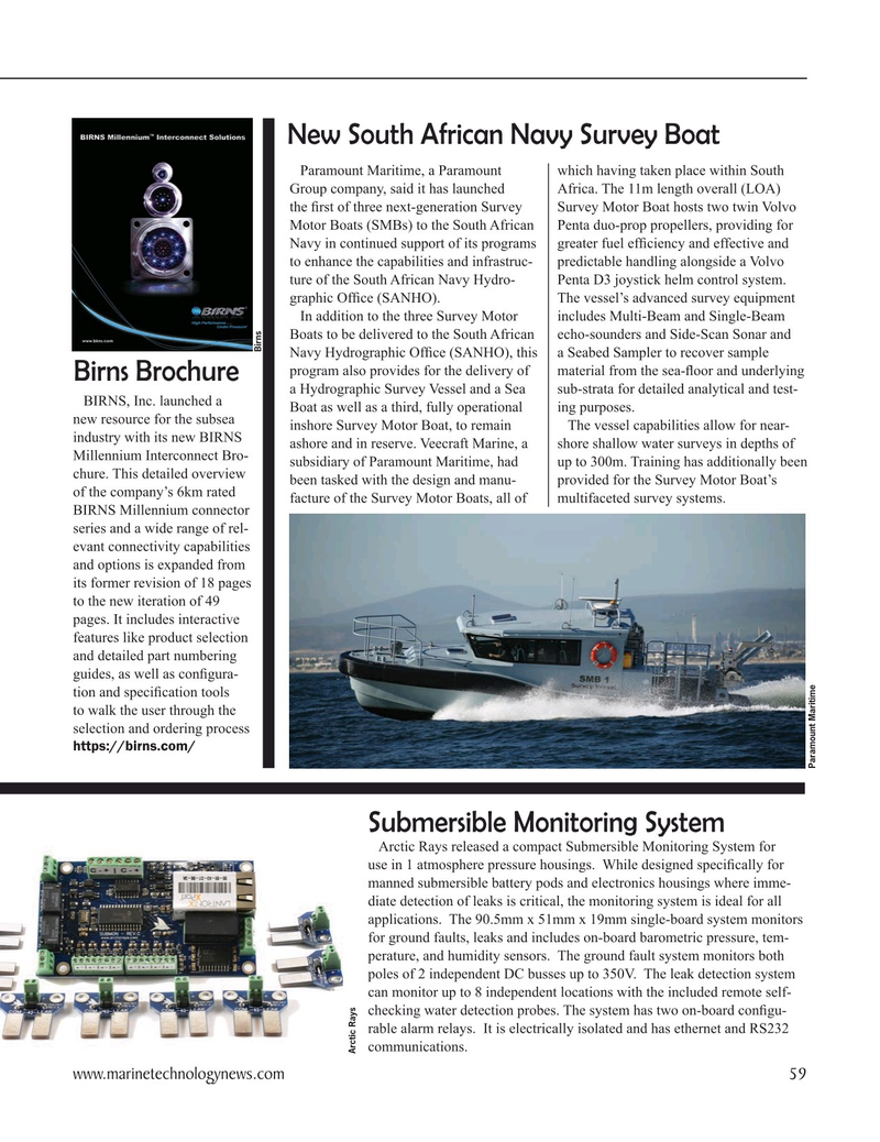 Marine Technology Magazine, page 59,  Sep 2020