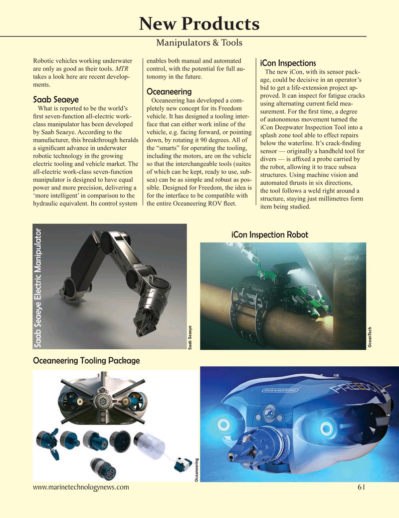 Marine Technology Magazine, page 61,  Sep 2020