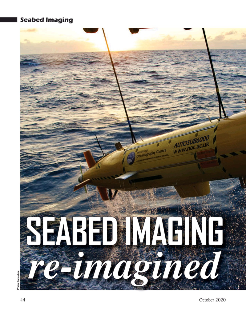 Marine Technology Magazine, page 44,  Oct 2020