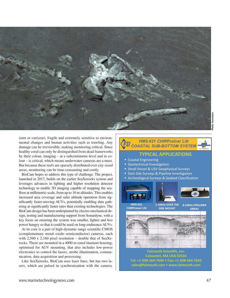 Marine Technology Magazine, page 47,  Oct 2020