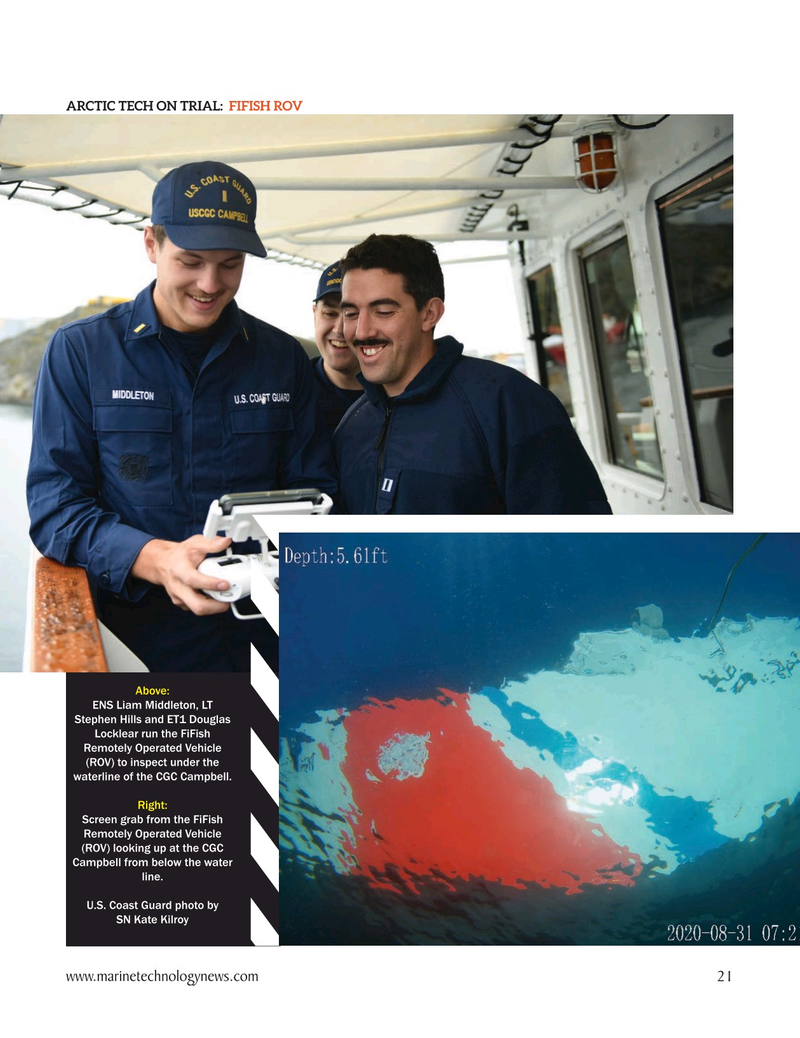 Marine Technology Magazine, page 21,  Nov 2020