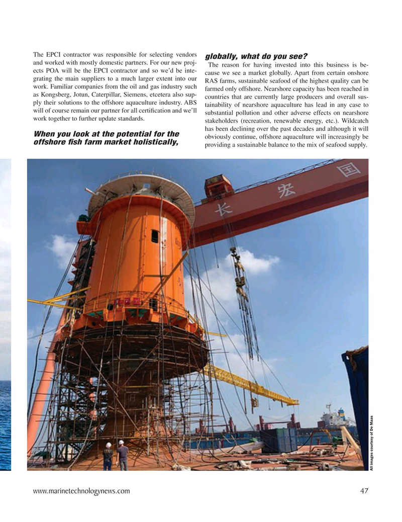 Marine Technology Magazine, page 47,  Nov 2020