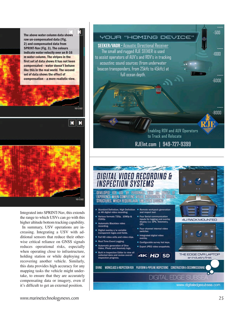Marine Technology Magazine, page 25,  Jan 2021