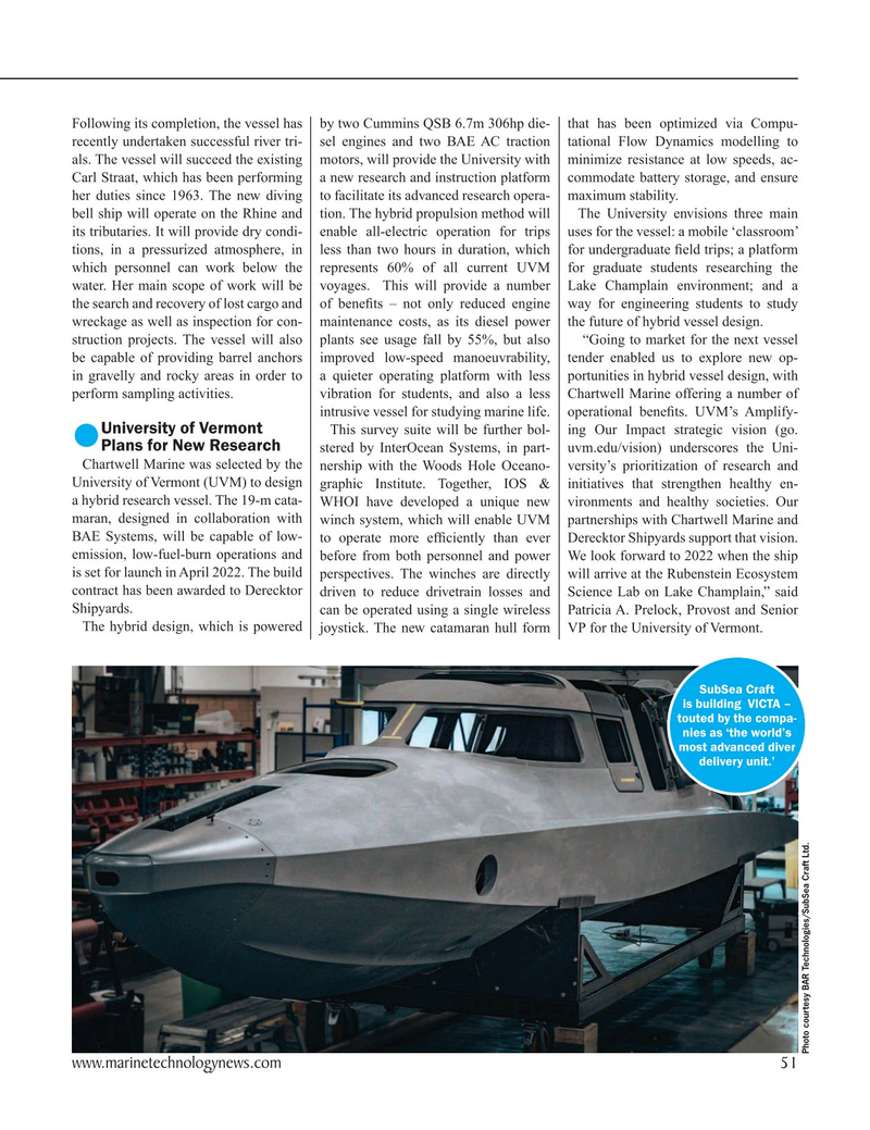Marine Technology Magazine, page 51,  Jan 2021