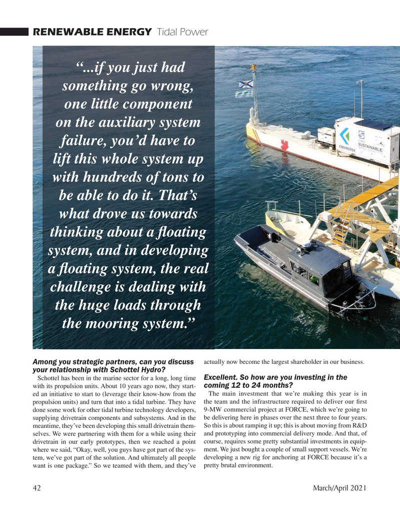 Marine Technology Magazine, page 42,  Mar 2021