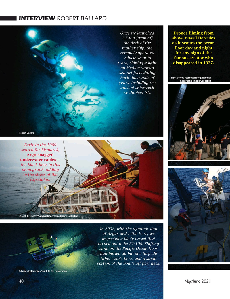 Marine Technology Magazine, page 40,  May 2021