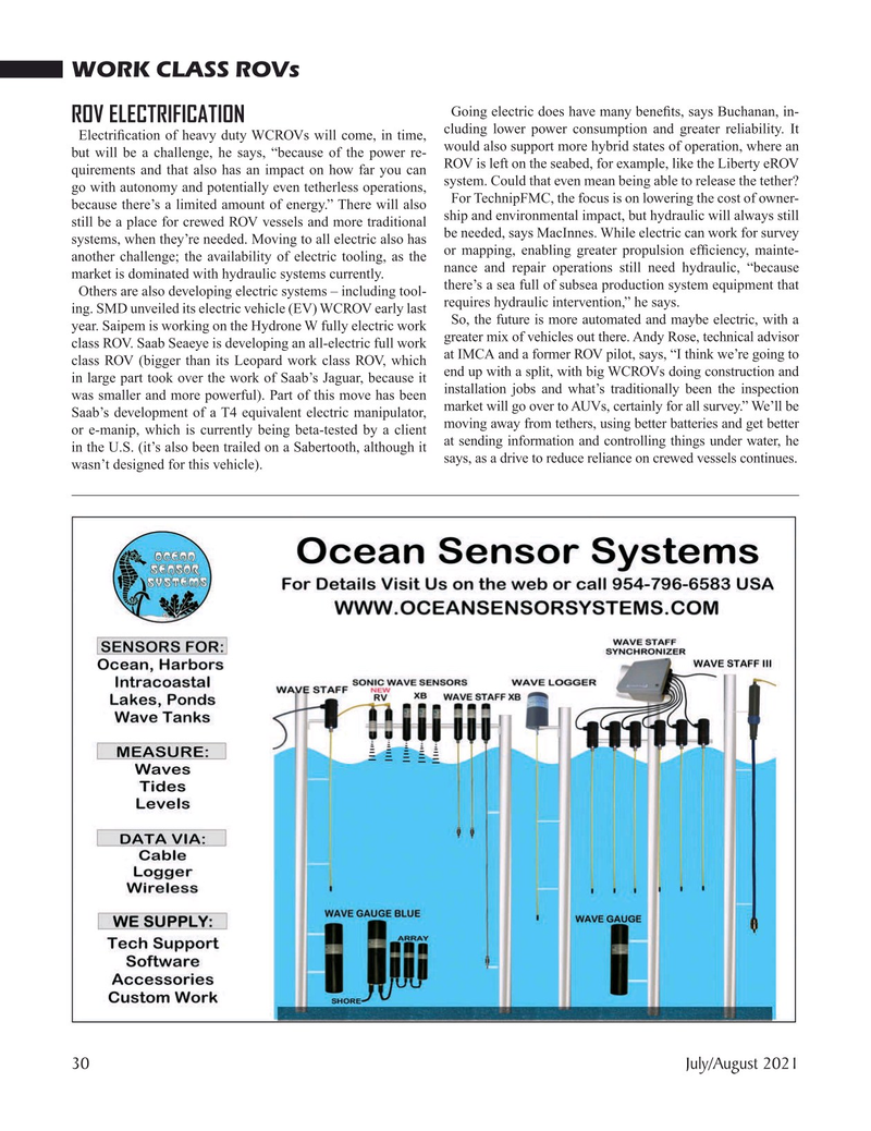 Marine Technology Magazine, page 30,  Jul 2021