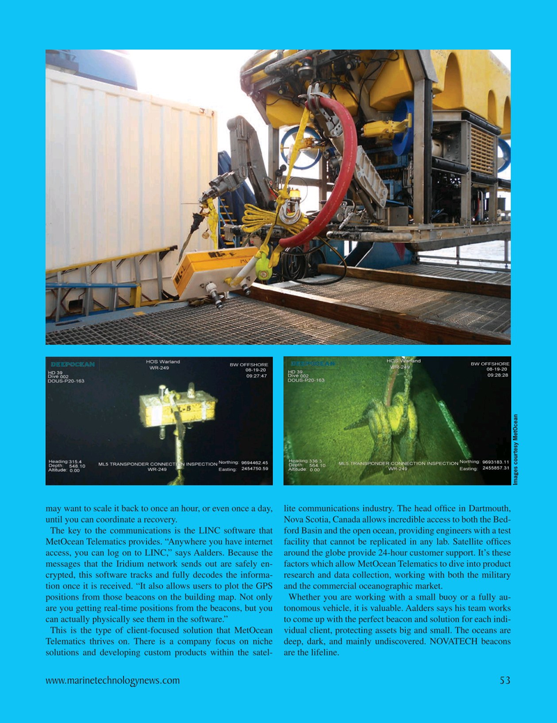 Marine Technology Magazine, page 53,  Jul 2021