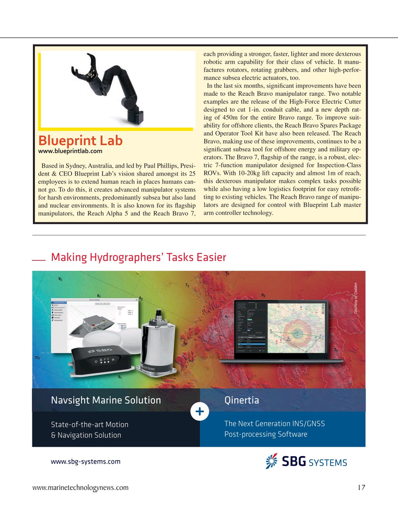 Marine Technology Magazine, page 17,  Sep 2021