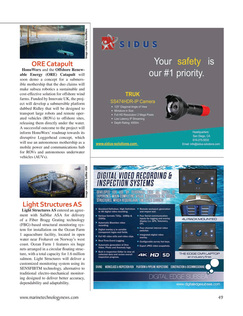 Marine Technology Magazine, page 49,  Sep 2021
