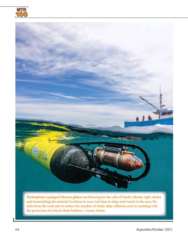 Marine Technology Magazine, page 64,  Sep 2021