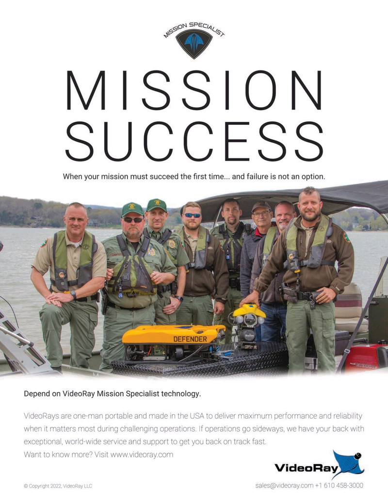 Marine Technology Magazine, page 2nd Cover,  Mar 2022