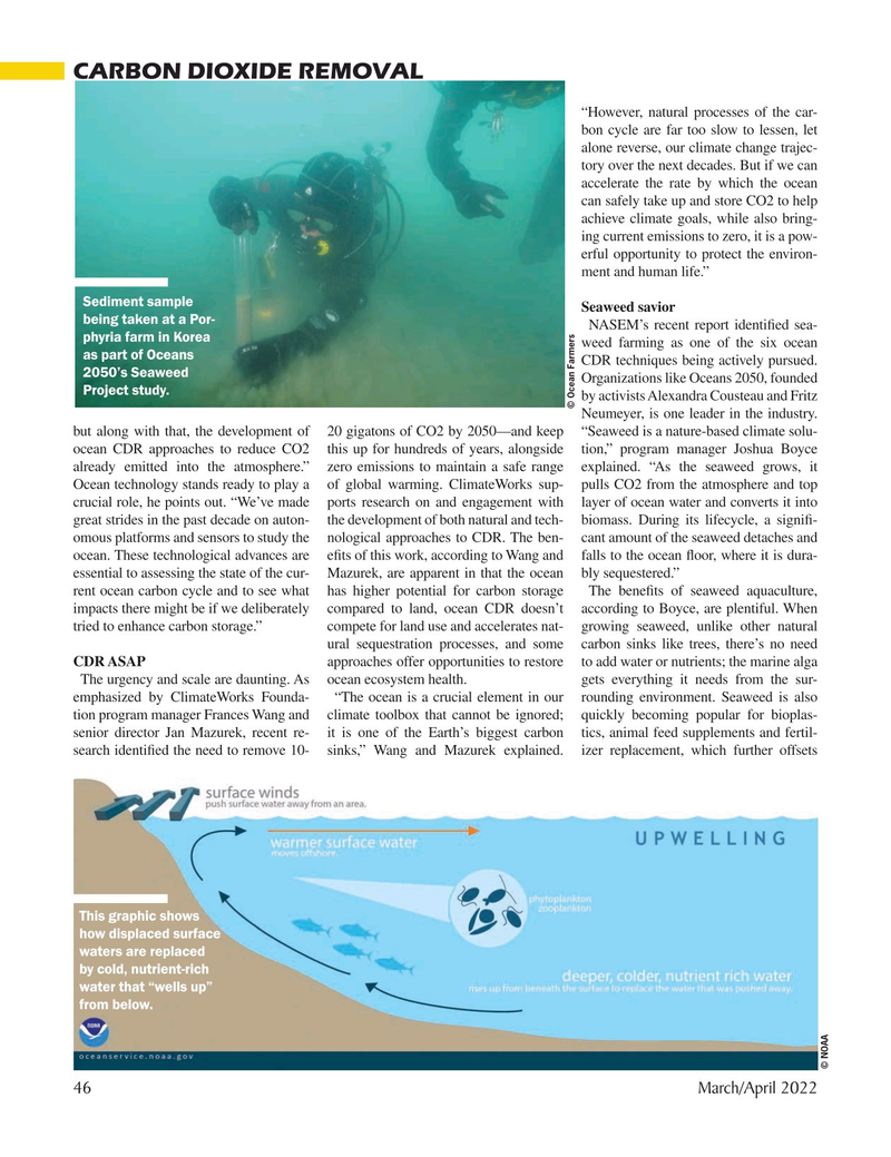 Marine Technology Magazine, page 46,  Mar 2022